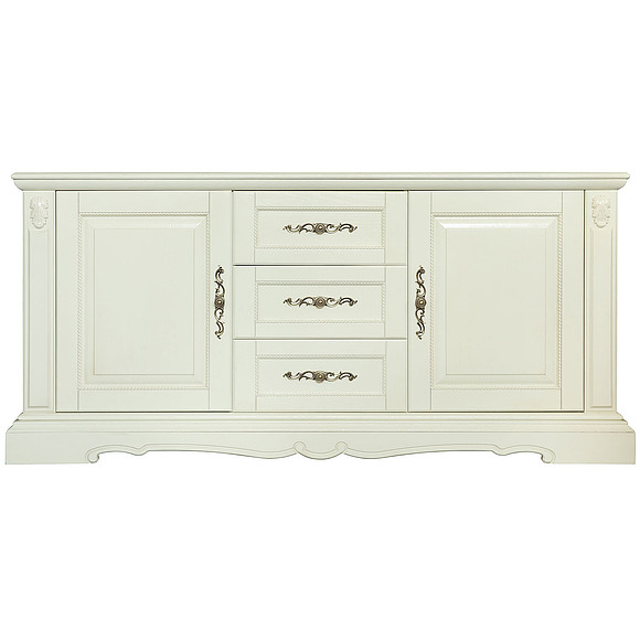 Тумба «Милана 3» П4.265.2.18(396.18), Цвет: Слоновая кость