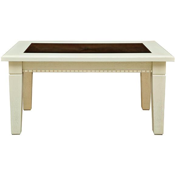 Стол журнальный «Верди» П4.487.0.03 (108.03), Основной материал: массив дуба, Цвет: Слоновая кость