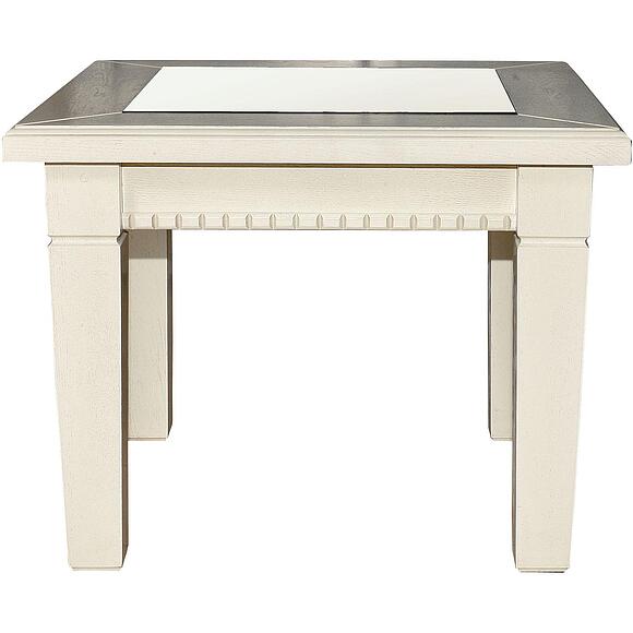 Стол журнальный «Верди» П4.487.0.04 (108.04), Основной материал: массив дуба, Цвет: Слоновая кость