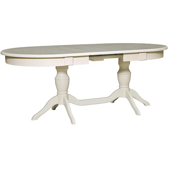 Стол обеденный «Верди» П4.487.4.13 (П106.06-01), Основной материал: массив дуба, Цвет: Слоновая кость (stol_verdi_2rd_p106_06-01_slon_kost_2.jpg) Стол обеденный «Верди» П4.487.4.13 (П106.06-01), Основной материал: массив дуба, Цвет: Слоновая кость