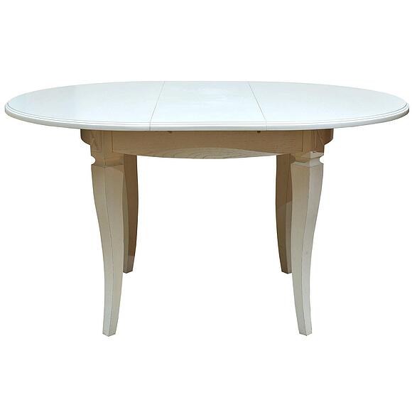 Стол «Верди 12А» П4.487.4.06(318.07), Основной материал: массив дуба, Цвет: Слоновая кость