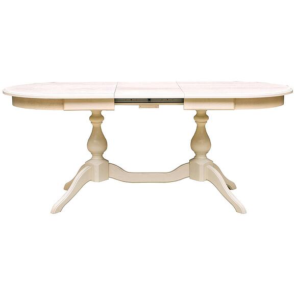 Стол обеденный «Верди» П4.487.4.16 (П106.16), Основной материал: массив дуба, Цвет: Слоновая кость