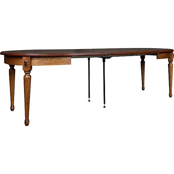 Стол «Милана 14» П4.265.0.28(323.02), Основной материал: массив дуба, Цвет: Черешня