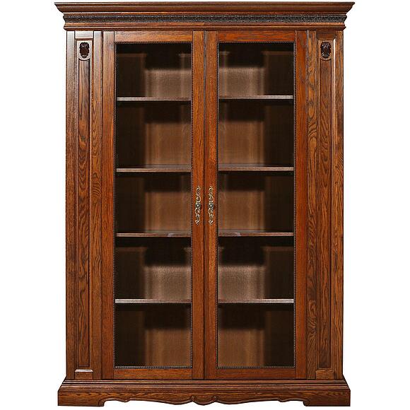 Шкаф «Милана 5/1» П4.265.2.04(396.04), Основной материал: массив дуба, Цвет: Черешня (shkaf_milana_5-1_p396_04_chereshnya_2.jpg) Шкаф «Милана 5/1» П4.265.2.04(396.04), Основной материал: массив дуба, Цвет: Черешня