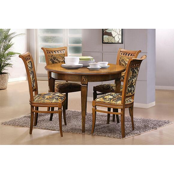 Стол «Верди 12А» П4.487.4.06(318.07), Основной материал: массив дуба, Цвет: Дуб рустикаль с патинированием