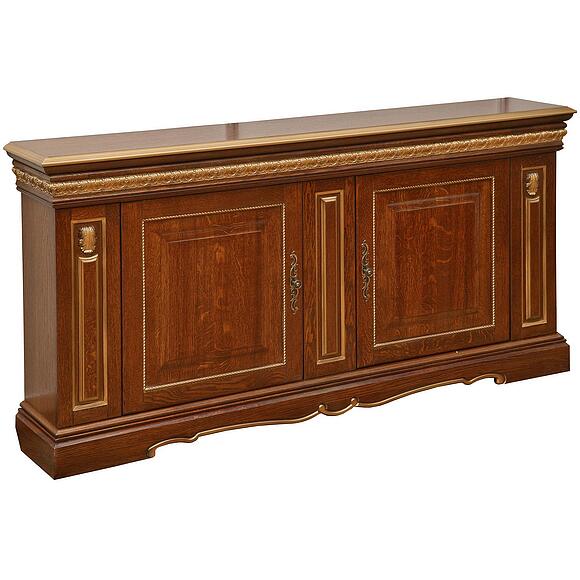 Тумба «Милана 2/1с» П4.265.0.21(265.21с), Цвет: Черешня с золочением (tumba_milana_2-1_p265_21_chereshnya_zoloto_2.jpg) Тумба «Милана 2/1с» П4.265.0.21(265.21с), Цвет: Черешня с золочением