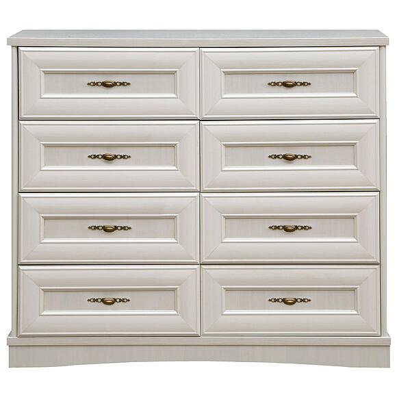 Комод «Турин» П7.036.1.31 (П036.31), Основной материал: ЛДСП+МДФ, Цвет: Сосна карелия (komod_turin_p036_31_white_2.jpg) Комод «Турин» П7.036.1.31 (П036.31), Основной материал: ЛДСП+МДФ, Цвет: Сосна карелия