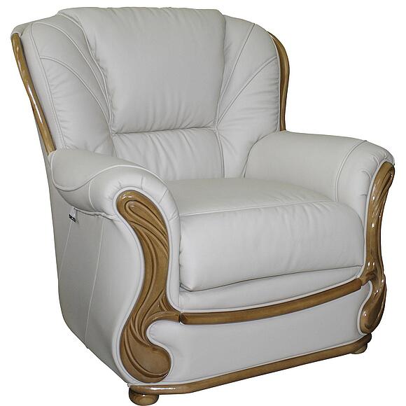 Кресло «Изабель 2» (12), Основной материал: натуральная кожа, Группа ткани: 120 группа