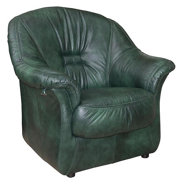 Кресло «Омега» (12), Основной материал: натуральная кожа, Группа ткани: 120 группа