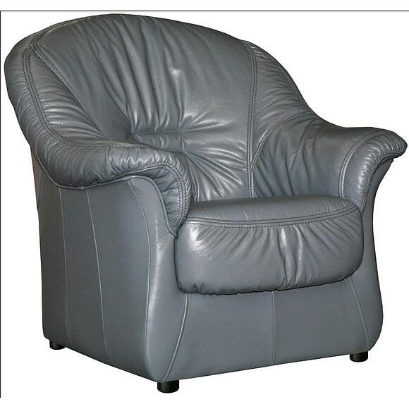 Кресло «Омега» (12), Основной материал: натуральная кожа, Группа ткани: 120 группа