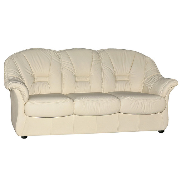 3-х местный диван «Омега» (3m), Основной материал: натуральная кожа, Группа ткани: 120 группа, Механизм трансформации: с механизмом