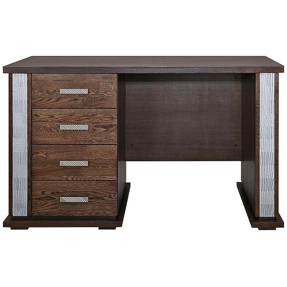 Стол письменный «Тунис» П6.343.2.25-01 (П343.25Ш), Основной материал: ДСП+шпон, Цвет: Венге с серебром