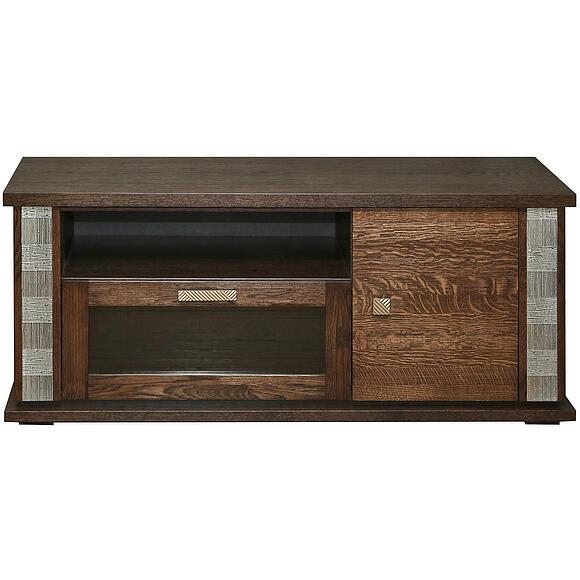 Тумба ТВ «Тунис» П6.343.0.18 (П343.18Ш), Цвет: Венге с серебром