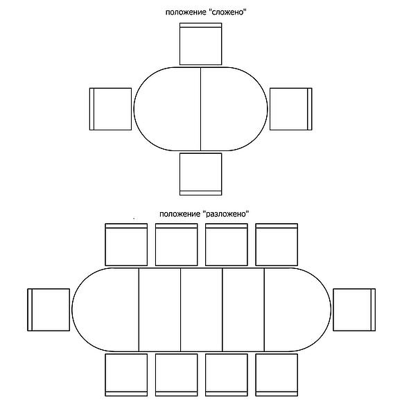 Стол обеденный «Верди» П4.487.4.15 (П106.15), Основной материал: массив дуба, Цвет: Дуб рустикаль с патинированием