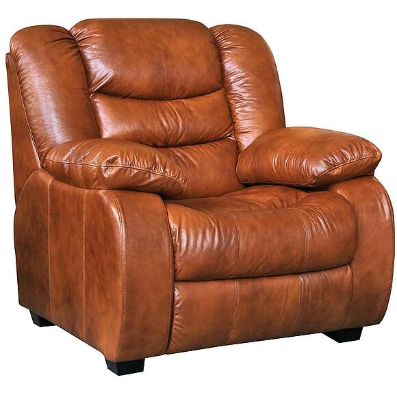 Кресло «Манчестер 1» (12), Основной материал: натуральная кожа, Группа ткани: 120 группа