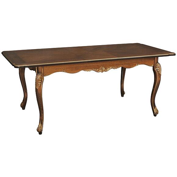 Стол «Альба» П4.485.0.07 (П498.02), Основной материал: МДФ+шпон, Цвет: Палисандр с золочением (IMG_9918.jpg) Стол «Альба» П4.485.0.07 (П498.02), Основной материал: МДФ+шпон, Цвет: Палисандр с золочением