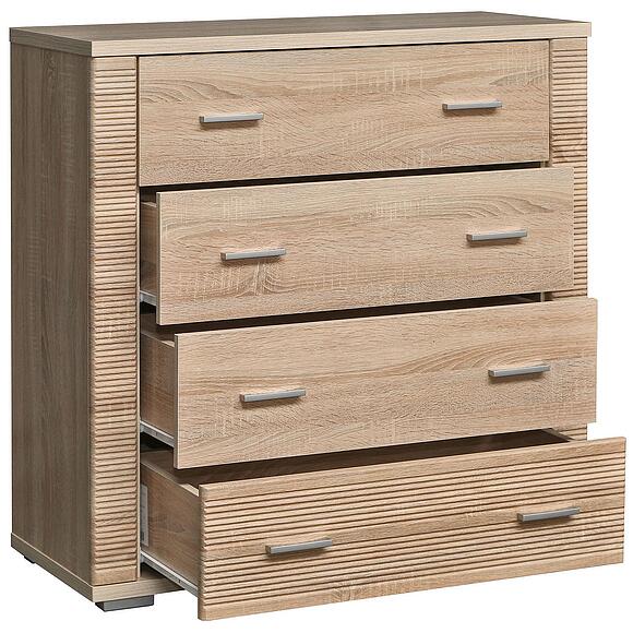 Комод «Гресс» П6.501.1.11 (П501.11), Основной материал: ЛДСП, Цвет: Дуб Сонома светлый