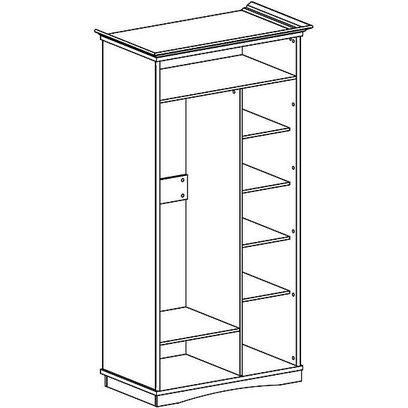 Шкаф для одежды 2д «Турин» П7.036.1.18 (П036.18), Основной материал: ЛДСП+МДФ, Цвет: Дуб Каньон (shkaf_dlya_odejdy_turin_p036_18_sosna_kareliya_shema.jpg) Шкаф для одежды 2д «Турин» П7.036.1.18 (П036.18), Основной материал: ЛДСП+МДФ, Цвет: Дуб Каньон