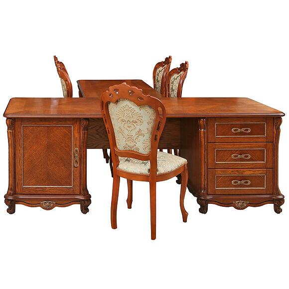 Стол письменный 2т «Алези» П1.350.2.05 (П395.05), Основной материал: массив дуба, Цвет: Античная бронза (stol_alezi_p395_05_antichnaya_bronza_2.jpg) Стол письменный 2т «Алези» П1.350.2.05 (П395.05), Основной материал: массив дуба, Цвет: Античная бронза