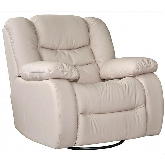 Кресло-реклайнер «Манчестер 1» (1Р), Основной материал: натуральная кожа, Группа ткани: 120 группа