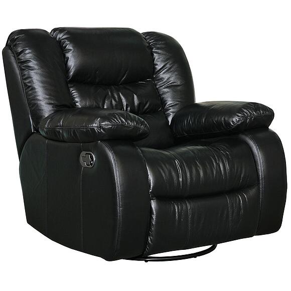 Кресло-реклайнер «Манчестер 1» (1Р), Основной материал: натуральная кожа, Группа ткани: 120 группа