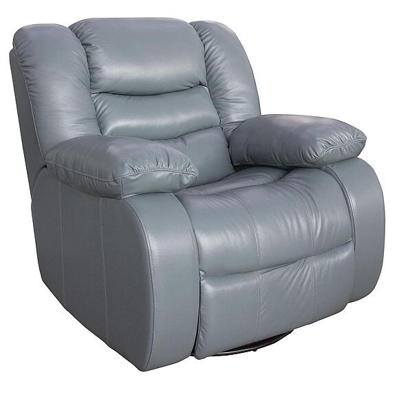 Кресло-реклайнер «Манчестер 1» (1Р), Основной материал: натуральная кожа, Группа ткани: 120 группа