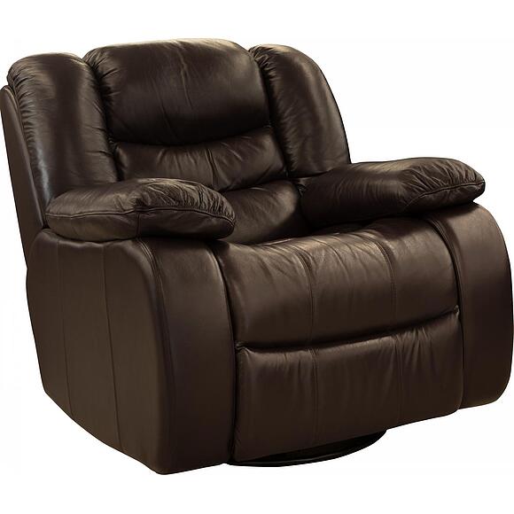 Кресло-реклайнер «Манчестер 1» (1Р), Основной материал: натуральная кожа, Группа ткани: 140 группа