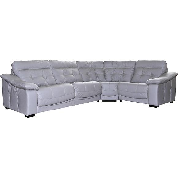 Угловой диван «Мирано» (3mL/R901R/L), Основной материал: натуральная кожа, Группа ткани: 120 группа