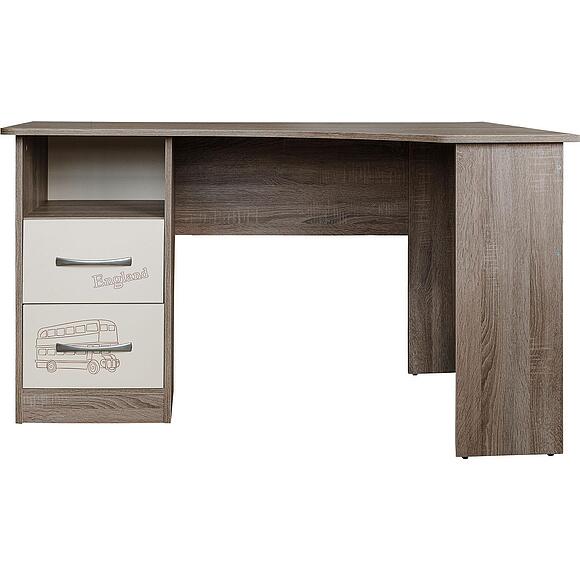 Стол письменный угловой «Бритиш» П551.17, Основной материал: ЛДСП