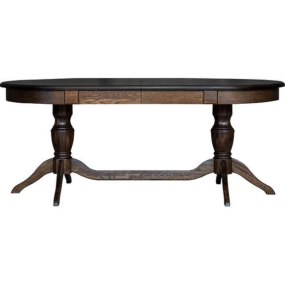 Стол обеденный «Верди» П4.487.4.14 (П106.08-01), Основной материал: массив дуба, Цвет: Табак (Stol_Verdi_3RD_P106-08-01_tabak_2.jpg) Стол обеденный «Верди» П4.487.4.14 (П106.08-01), Основной материал: массив дуба, Цвет: Табак