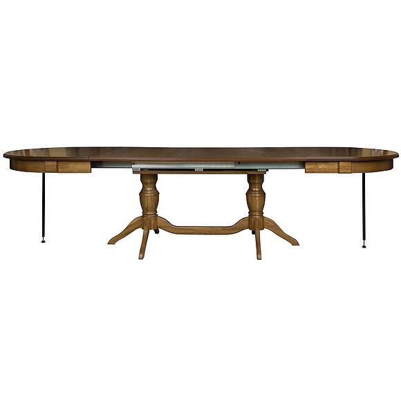 Стол обеденный «Верди» П4.487.4.15 (П106.15), Основной материал: массив дуба, Цвет: Дуб рустикаль