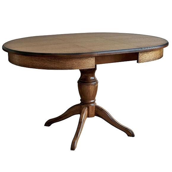 Стол обеденный «Верди» П4.487.4.04 (П317.04), Основной материал: массив дуба, Цвет: Табак