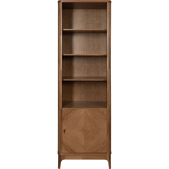 Стеллаж «Армани» П1.135.0.17, Основной материал: массив (сращенный мебельный щит) дуба, Цвет: Дуб альпийский