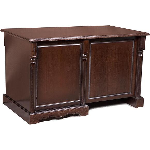 Стол письменный «Паола» БМ2.671.2.46/-01(2170/2170-01), Основной материал: массив дуба, Цвет: Горячий шоколад