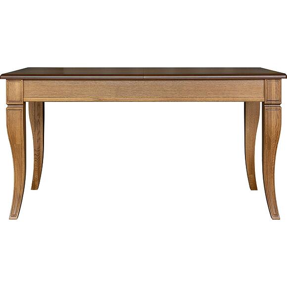 Стол обеденный «Кинг» П4.193.4.02 (П613.02), Основной материал: массив дуба, Цвет: Дуб рустикаль с патинированием