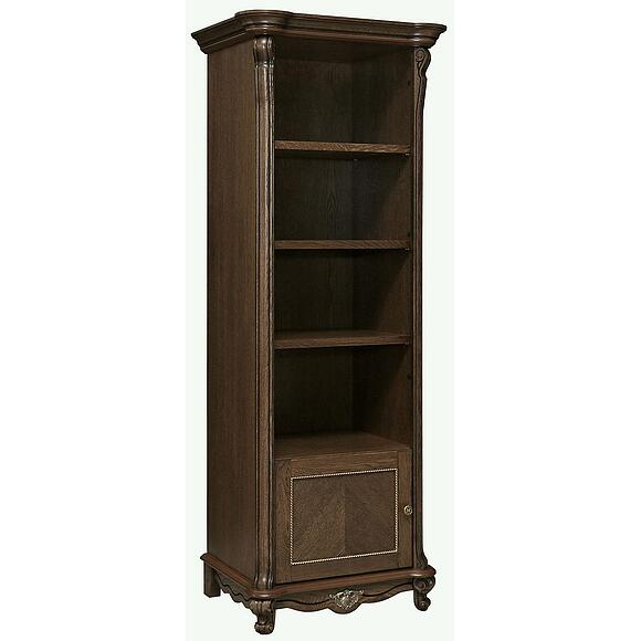 Шкаф «Алези» П1.350.0.22-01 (П350.22-01), Основной материал: массив дуба, Цвет: Табак