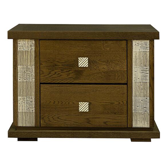 Тумба прикроватная «Тунис» П6.343.1.04 (П344.04), Цвет: Медовый с золочением (Tumba_Tunis_P344-04_venge_serebro.jpg) Тумба прикроватная «Тунис» П6.343.1.04 (П344.04), Цвет: Медовый с золочением