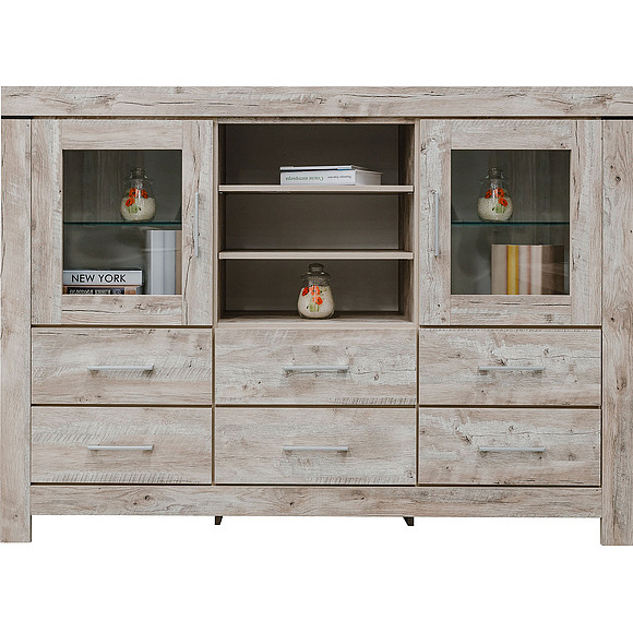 Шкаф «Гранде» П6.606.0.07 (П606.07), Основной материал: ЛДСП, Цвет: Дуб Юкон