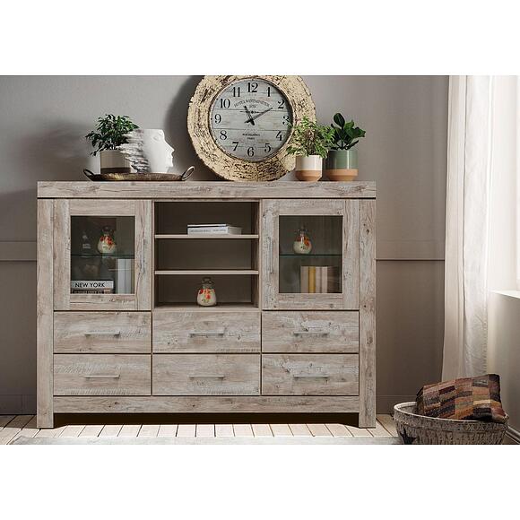 Шкаф «Гранде» П6.606.0.07 (П606.07), Основной материал: ЛДСП, Цвет: Дуб Юкон