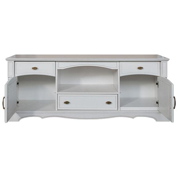 Тумба под ТВ «Паола» БМ2.671.0.33(2103), Основной материал: массив дуба, Цвет: Розовый пепел