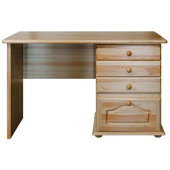 Стол письменный «Лотос» БМ2.701.2.46(2074), Основной материал: массив сосны, Цвет: Сосна натуральная