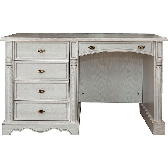 Стол письменный «Паола» БМ2.671.2.46/-01(2170/2170-01), Основной материал: массив дуба, Цвет: Розовый пепел