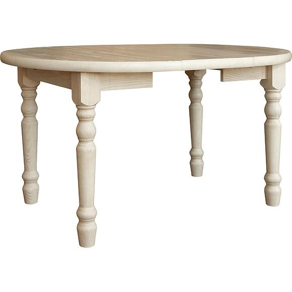 Стол обеденный «Лагус» БМ2.805.4.53(1777), Основной материал: массив сосны, Цвет: Брашированный крем