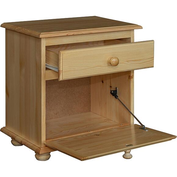 Тумба прикроватная «Лотос» БМ2.701.1.28(1093), Цвет: Сосна натуральная