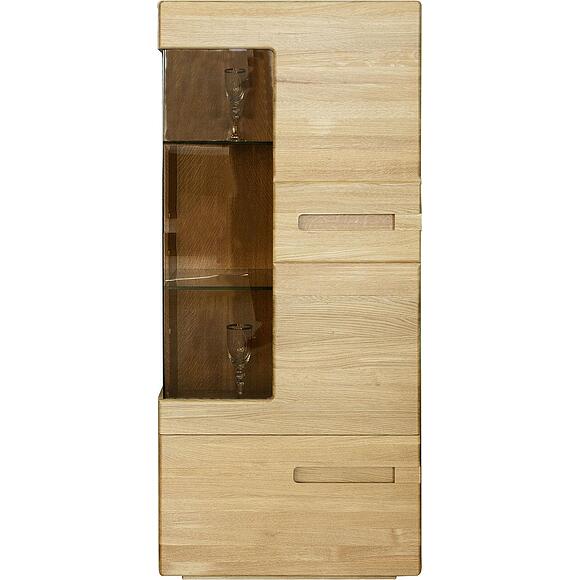 Шкаф с витриной «Хедмарк» БМ2.761.0.78-01, Основной материал: массив дуба, Цвет: Дуб натуральный (IMG_5096.jpg) Шкаф с витриной «Хедмарк» БМ2.761.0.78-01, Основной материал: массив дуба, Цвет: Дуб натуральный