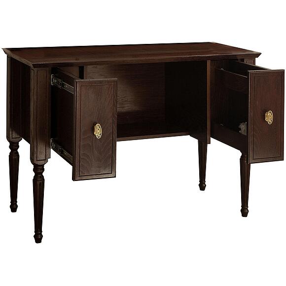 Стол туалетный «Паола» БМ2.671.1.45(2205), Основной материал: МДФ+шпон, Цвет: Горячий шоколад