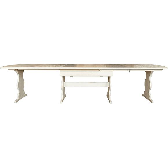 Стол обеденный «TAB MA» БМ2.804.4.42(1857), Основной материал: массив сосны, Цвет: Брашированный крем