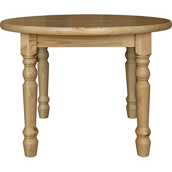 Стол обеденный «Лагус» БМ2.805.4.53(1777), Основной материал: массив сосны, Цвет: Сосна натуральная