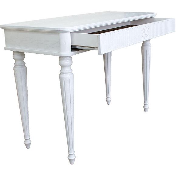 Стол туалетный «Юстина» BM2.691.1.45(2364), Основной материал: ДСП+шпон, Цвет: Молоко