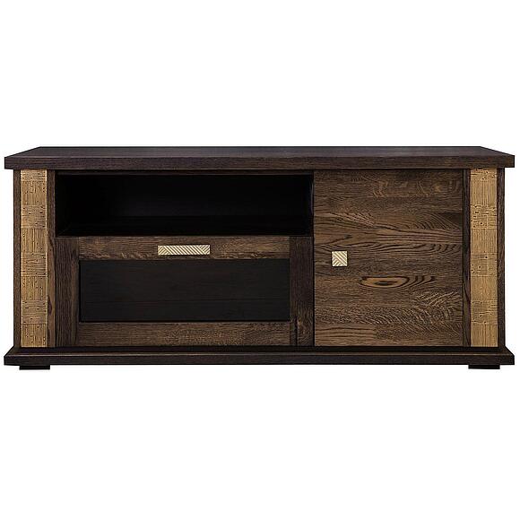 Тумба ТВ «Тунис» П6.343.0.18 (П343.18Ш), Цвет: Венге c золочением